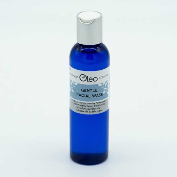 gentle facial wash from Oleo