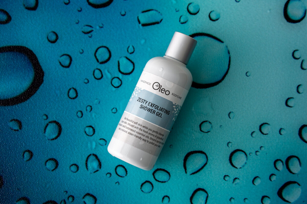 Vegan shower gel made with natural ingredients