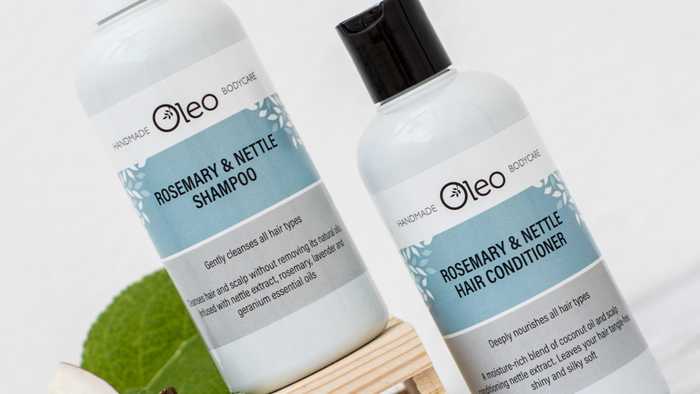Oleo Bodycare Rosemary and Nettle Vegan Hair Products Oleo Bodycare Rosemary and Nettle Vegan Hair Products